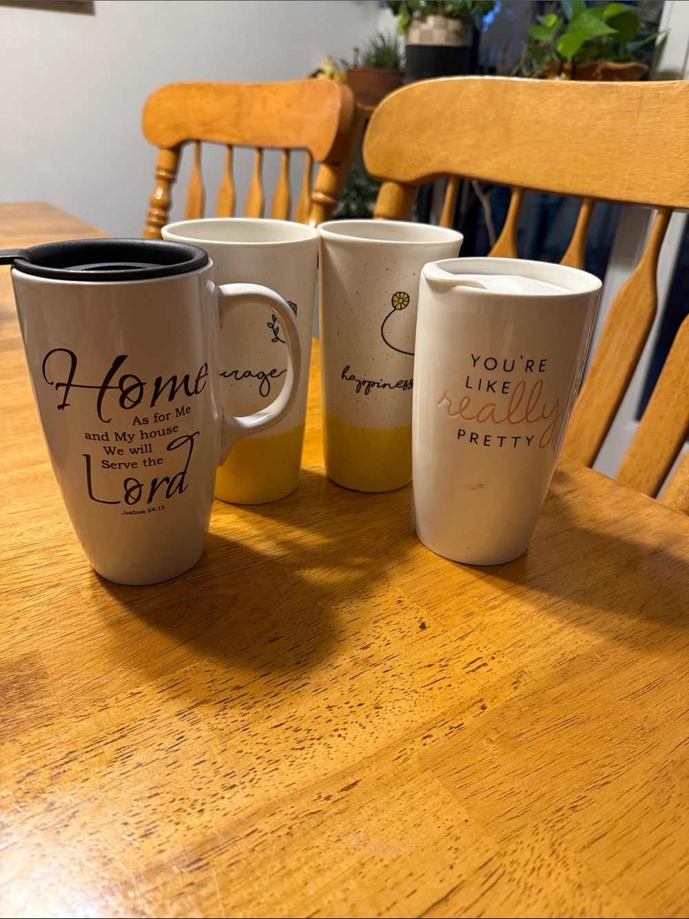 Stonewear tall mugs set of 4